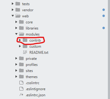 web>modules>contrib