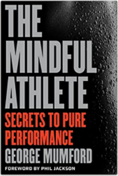 The cover of the mindful athlete book